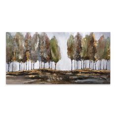Πίνακας σε καμβά "Poplars" Megapap ψηφιακής εκτύπωσης 125x80x3εκ. |  Πίνακες στο espiti