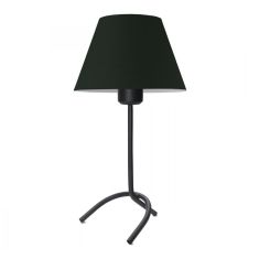 Φωτιστικό επιτραπέζιο Dario Megapap E27 υφασμάτινο - μεταλλικό χρώμα μαύρο Φ22x33εκ. |  Επιτραπέζια στο espiti