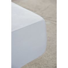 Σεντόνι Υπέρδιπλο με Λάστιχο Unicolors - White Nima Home |  Μονόχρωμα Υπέρδιπλα στο espiti