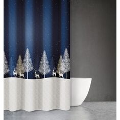 Κουρτίνα Μπάνιου Saint Clair Christmas Des 416 Blue |  Products without category στο espiti