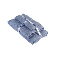Πετσέτες σετ 3τμχ Blue Design 1 Astron Italy |  Σετ Πετσέτες στο espiti