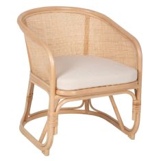 ΠΟΛΥΘΡΟΝΑ ΚΙΚΟ HM9839 RATTAN ΣΕ ΦΥΣΙΚΟ ΧΡΩΜΑ-ΛΕΥΚΟ ΜΑΞΙΛΑΡΙ 61x71x76Yεκ. |  Πολυθρόνες κήπου στο espiti