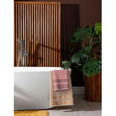 Πετσέτα BLOOM PINK 100% Βαμβάκι 80 x 150 εκ. MADI |  Πετσέτες Μπάνιου στο espiti