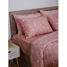 Παπλωματοθήκη Cotton Feelings 924 Pink Υπέρδιπλη (230x250) Sunshinehome |  Παπλωματοθήκες Υπέρδιπλες στο espiti