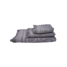 Πετσέτα Κρόσι 5 Dark Grey Μπάνιου (80x150) Sunshinehome |  Πετσέτες Μπάνιου στο espiti