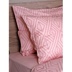 Μαξιλαροθήκες Cotton Feelings 2042 Pink 50x70 Sunshinehome |  Μαξιλαροθήκες Απλές στο espiti