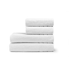 Πετσέτα Μπάνιου Ξενοδοχείου Crystal 3lines 600gsm 100% Cotton 80x150 Λευκό   Beauty Home |  Μπάνιο στο espiti