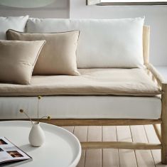 Sofa Quilt 80x200cm GOFIS HOME  Valerie Natural Beige  381 |  Τραβέρσες  στο espiti