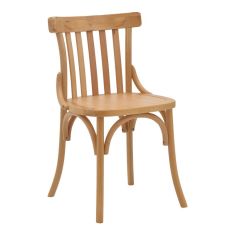 Καρέκλα Flisbie pakoworld φυσικό ξύλο οξιάς 46x48x86εκ |  Καρέκλες στο espiti