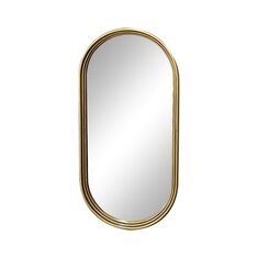 Καθρέπτης Olympon Inart χρυσό μέταλλο 49x5x99εκ |  Καθρέπτες στο espiti