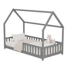 ΚΡΕΒΑΤΙ ΠΑΙΔΙΚΟ ΜΕ ΚΑΓΚΕΛΑ PHYLLIS HM679.05 τ.MONTESSORI ΞΥΛΟ ΠΕΥΚΟ ΓΚΡΙ-190x90εκ. |  Παιδικά έπιπλα στο espiti
