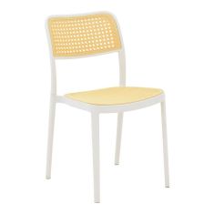 Καρέκλα Westley pakoworld pp φυσικό-λευκό  55x47x81εκ |  Επιπλα στο espiti