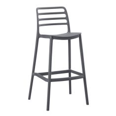 ΣΚΑΜΠΟ BAR ΠΟΛΥΠΡΟΠΥΛΕΝΙΟΥ SNOD HM6099.03 ΓΚΡΙ 37,2x50x101,5Υεκ. |  Σκαμπώ κήπου στο espiti