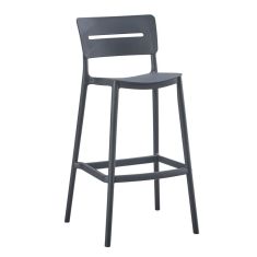 ΣΚΑΜΠΟ BAR ΠΟΛΥΠΡΟΠΥΛΕΝΙΟΥ SNOD2 HM6100.03 ΓΚΡΙ 37,2x50x101,5Υεκ. |  Σκαμπώ κήπου στο espiti