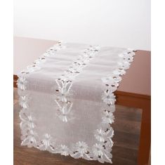 Τραβέρσα (50cm x 190cm) NG-31 Ivory 5206978161940 SilkFashion |  Τραπεζομάντηλα στο espiti