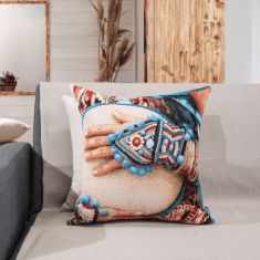Μαξιλαροθήκη Ikona 04 - 45x45cm με γέμιση 52015369 Teoran |  Μαξιλάρια διακοσμητικά στο espiti