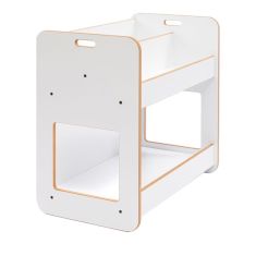 Ραφιέρα Dovere pakoworld λευκό mdf 56x34x55εκ |  Ραφιέρες τοίχου στο espiti