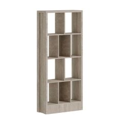Βιβλιοθήκη Dividre pakoworld sonoma oak μελαμίνης 80x30x181εκ |  Επιπλα στο espiti