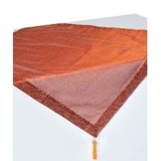 Καρέ (90cm x 90cm) 0001061B Κεραμιδί 5206978162541 SilkFashion |  Τραπεζομάντηλα στο espiti