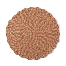 Σουπλά γιούτα 2058 (38cm) rust 5206978158933 SilkFashion |  Σουπλά στο espiti