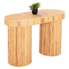 ΚΟΝΣΟΛΑ ΟΒΑΛ GATSBY HM9871 ΦΥΣΙΚΟ RATTAN ΣΕ ΦΥΣΙΚΟ ΧΡΩΜΑ 110x45x74,5Υεκ. |  Μπουφέδες στο espiti