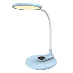 ΦΩΤΙΣΤΙΚΟ ΓΡΑΦΕΙΟΥ LED BLAIN HM4459.03 ΓΑΛΑΖΙΟ ABS-ΛΕΥΚΗ ΣΙΛΙΚΟΝΗ 17x26,6x34,5Υ εκ. |  Επιτραπέζια στο espiti