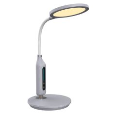 ΦΩΤΙΣΤΙΚΟ ΓΡΑΦΕΙΟΥ LED BLAIN HM4460.07 ΓΚΡΙ ABS-ΛΕΥΚΗ ΣΙΛΙΚΟΝΗ Φ18,5x40,7Yεκ. |  Επιτραπέζια στο espiti