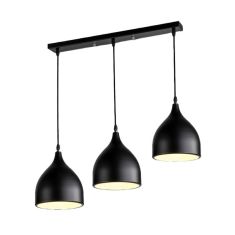 Φωτιστικό οροφής Perce I pakoworld μαύρο μέταλλο 50x17x120εκ |  Οροφής στο espiti