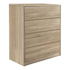 Συρταριέρα Kuanger pakoworld mdf σε φυσική απόχρωση 80x40x80εκ |  Συρταριέρες -Κονσόλες στο espiti
