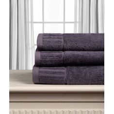 Βαμβακερή πετσέτα ΜΕΛΩΔΙΑ 600gsm (40cm x 60cm) grey 5206978163913 SilkFashion |  Σετ Πετσέτες στο espiti