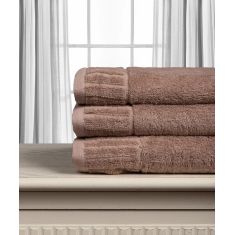 Βαμβακερή πετσέτα ΜΕΛΩΔΙΑ 600gsm (50cm x 100cm) light brown 5206978164002 SilkFashion |  Σετ Πετσέτες στο espiti