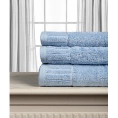 Βαμβακερή πετσέτα ΜΕΛΩΔΙΑ 600gsm (75cm x 150cm) sky blue 5206978164071 SilkFashion |  Σετ Πετσέτες στο espiti