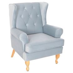 ΠΟΛΥΘΡΟΝΑ ΜΠΕΡΖΕΡΑ BRANDON HM3073.31 BABY BLUE ΒΕΛΟΥΔΟ-ΠΟΔΙΑ ΣΕ ΦΥΣΙΚΟ 82,5x80x104Υεκ |  Πολυθρόνες σαλονιού στο espiti
