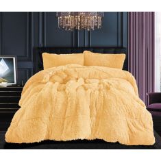 Κουβερτοπάπλωμα μαλλιαρό (220cm x 240cm) gold 5206978074271 SilkFashion |  Κουβερτοπαπλώματα  στο espiti