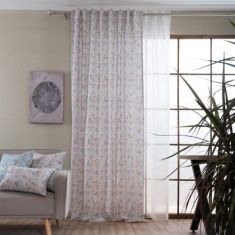  Κουρτίνα (Έτοιμη Ραμμένη) Altea - 140x275cm 52015433 Teoran |  Ετοιμες κουρτίνες με σχέδιο στο espiti