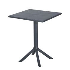 ΤΡΑΠΕΖΙ ΠΟΛΥΠΡΟΠΥΛΕΝΙΟΥ ΤΕΤΡΑΓΩΝΟ TERRIN HM6125.20 ΣΚΟΥΡΟ ΓΚΡΙ 60,5x60,5x76,5Υεκ. |  Τραπέζια κήπου στο espiti
