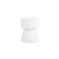 Σκαμπό Rieti Terazzo White Round (37x37x48) Soulworks 0800045 |  Σκαμπώ στο espiti