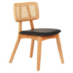 KΑΡΕΚΛΑ ΤΡΑΠΕΖΑΡΙΑΣ LUFFY HM9953.01 ΞΥΛΟ ΟΞΙΑΣ ΦΥΣΙΚΟ-ΜΑΥΡΟ PU 47x60x80Υεκ. |  Πολυθρόνες σαλονιού στο espiti