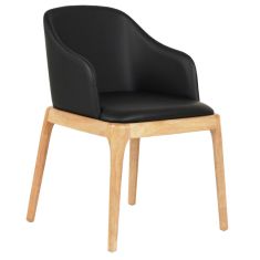 ΠΟΛΥΘΡΟΝΑ ΤΡΑΠΕΖΑΡΙΑΣ FURLAN HM9949.01 RUBBERWOOD ΣΕ ΟΑΚ-ΜΑΥΡΟ PU 54,5x58x78Υεκ. |  Πολυθρόνες σαλονιού στο espiti