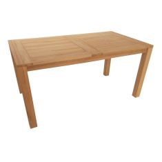 Τραπέζι Pablo pakoworld teak ξύλο σε φυσική απόχρωση 160x90x76εκ |  Τραπέζια στο espiti