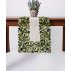 Τραβέρσα 2353 (40cm x 100cm) μαύρη ελιά 5206978157981 SilkFashion |  Τραπεζομάντηλα στο espiti