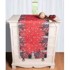 Χριστουγεννιάτικη Τραβέρσα με στάμπα (45cm x 170cm) ks2025-2 5206978161599 SilkFashion |  Χριστουγεννιάτικα Τραπεζομάντηλα  στο espiti