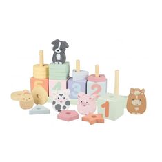 Παιχνίδι αριθμών Farmyard Orange Tree Toys |  Βρεφικές Πάντες στο espiti