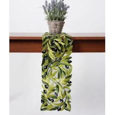 Τραβέρσα 2352 (20cm x 220cm) μαύρη ελιά 5206978162077 SilkFashion |  Τραπεζομάντηλα στο espiti