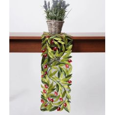 Τραβέρσα 2352 (20cm x 200cm) κόκκινη ελιά 5206978162060 SilkFashion |  Τραπεζομάντηλα στο espiti