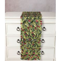 Τραβέρσα 2352 (30cm x 160cm) κόκκινη ελιά 5206978152022 SilkFashion |  Τραπεζομάντηλα στο espiti