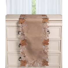 Τραβέρσα 19315 (38cm x 172cm) μπέζ 5206978166297 SilkFashion |  Τραπεζομάντηλα στο espiti