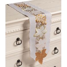 Τραβέρσα 19612 (20cm x 165cm) γκρί 5206978166204 SilkFashion |  Τραπεζομάντηλα στο espiti