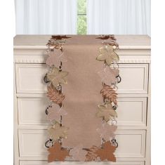 Τραβέρσα 19612 (38cm x 172cm) μπέζ 5206978166235 SilkFashion |  Τραπεζομάντηλα στο espiti