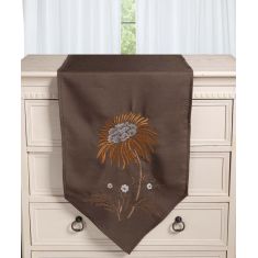 Τραβέρσα 5126 (45cm x 170cm) καφέ 5206978166556 SilkFashion |  Τραπεζομάντηλα στο espiti